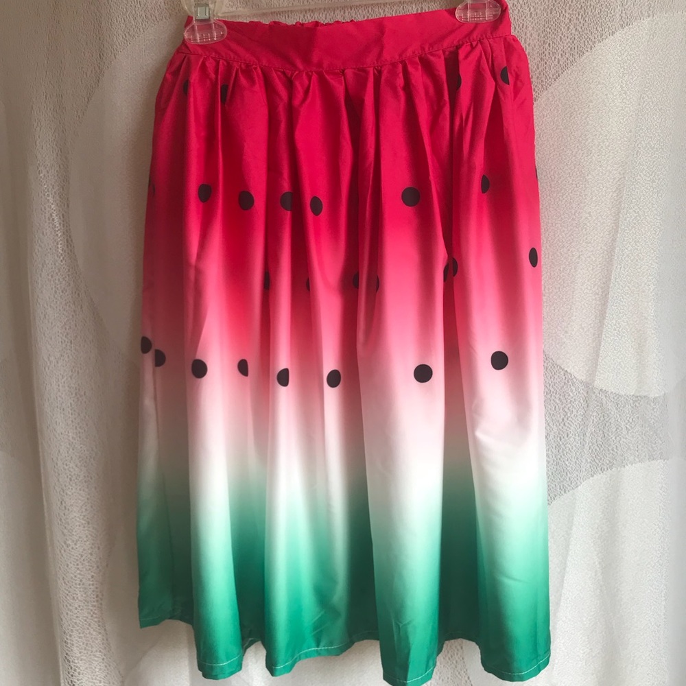 Watermelon skirt